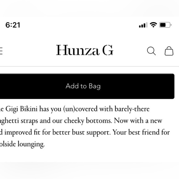 Hunza G Gigi Bikini - Picture 9 of 9